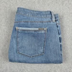 White House Black Market Womens Size 6 Distressed Girlfriend Jeans 31x29